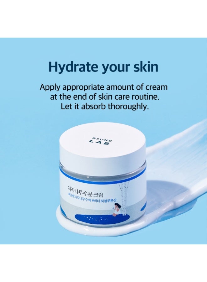 ROUND LAB Birch Juice Moisturizing Cream | Deep Hydration & Skin Barrier Care - 80ml - Image 3